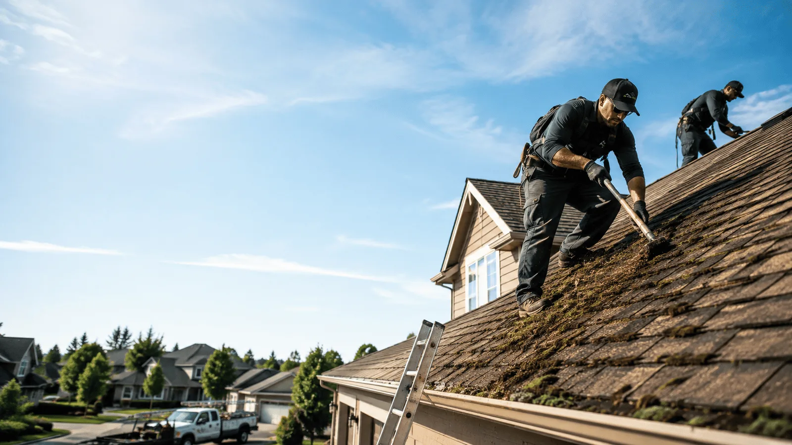 Roof Moss Removal in Marquette, NE near me